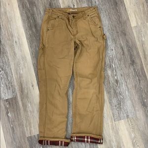 Women’s Carhartt Flannel Lined Pants